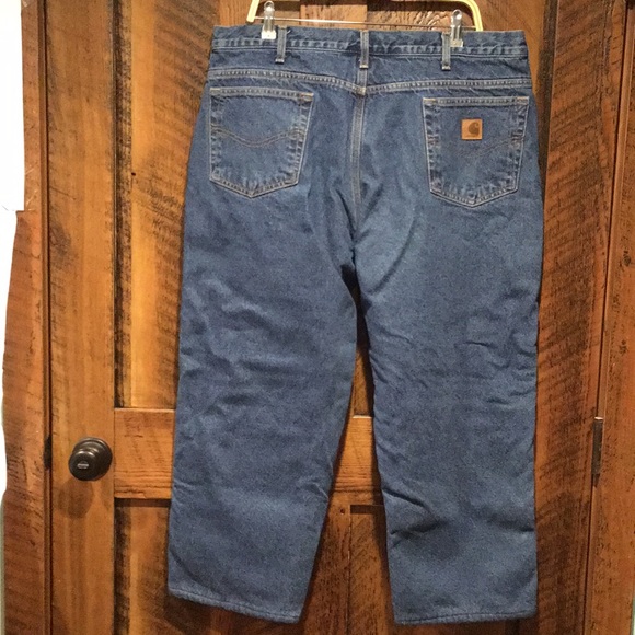 Carhartt Relaxed Fit Fleece Lined Jeans - Picture 3 of 7